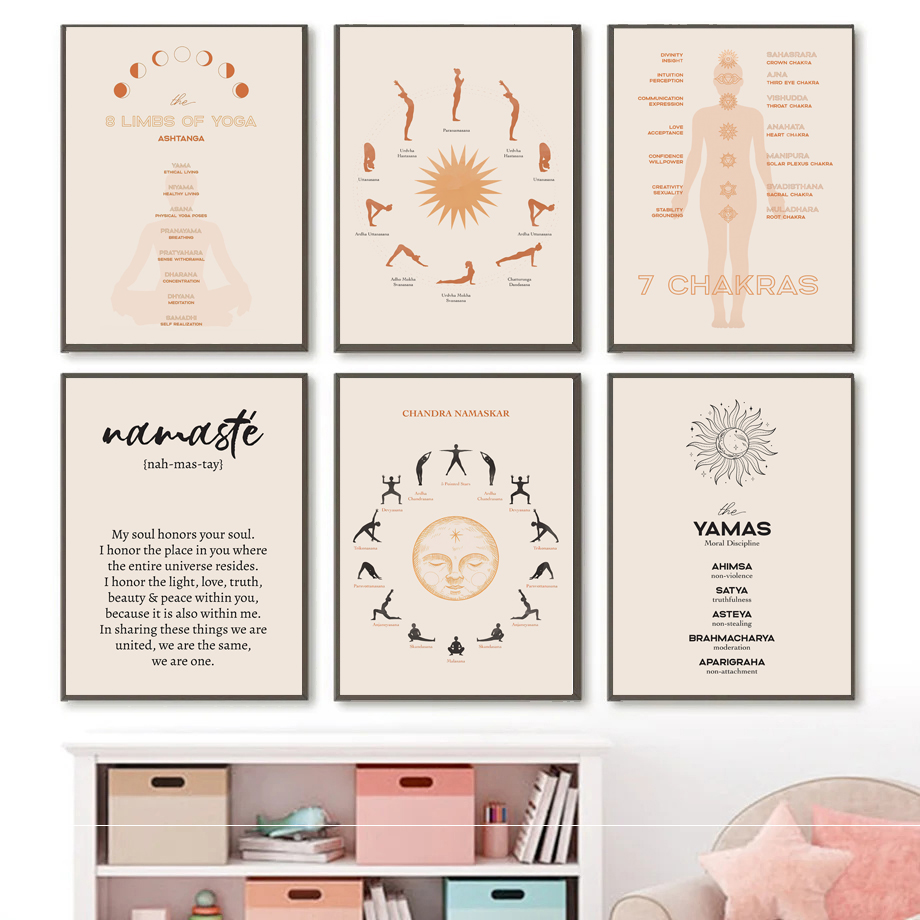 Zen Yoga Fitness - Yoga Sun Salutation Fitness Zen Minimalist