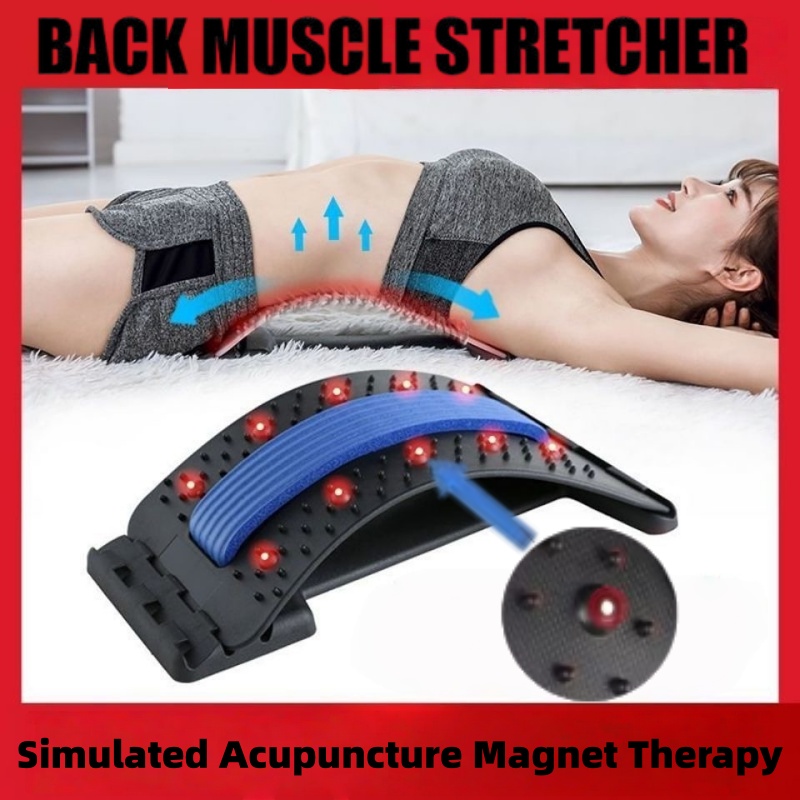 Yoga Fitness Mat - Lumbar Soothing Device To Relieve Pain