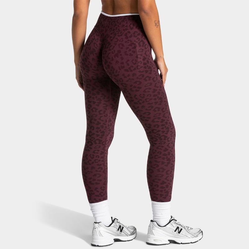 High-waist Leopard Print Slim  – Yoga Fitness Pants Bewertung und Preis
