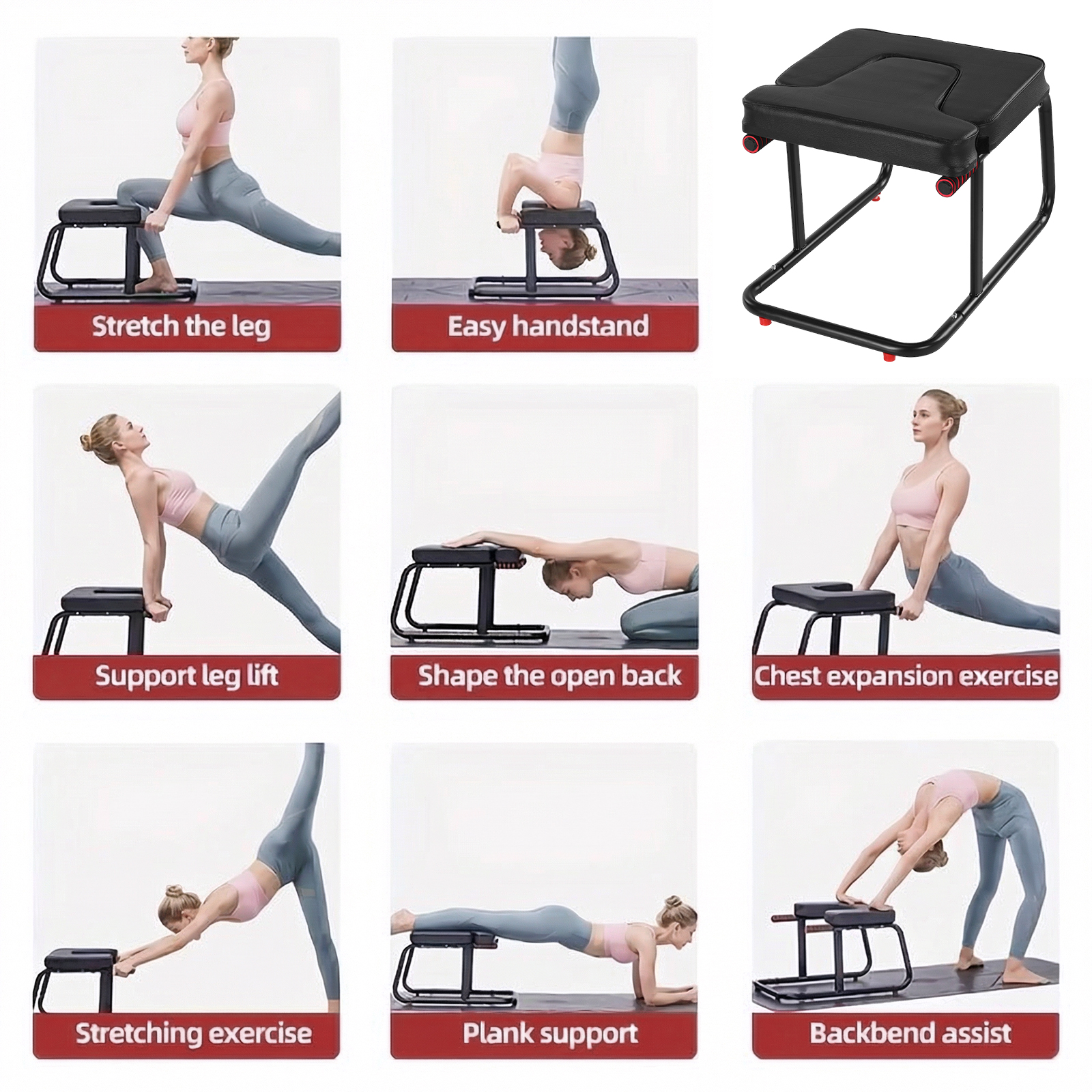 Yoga Headstand Stool Loading 5 – Yoga Fitness Mat Bewertung und Preis