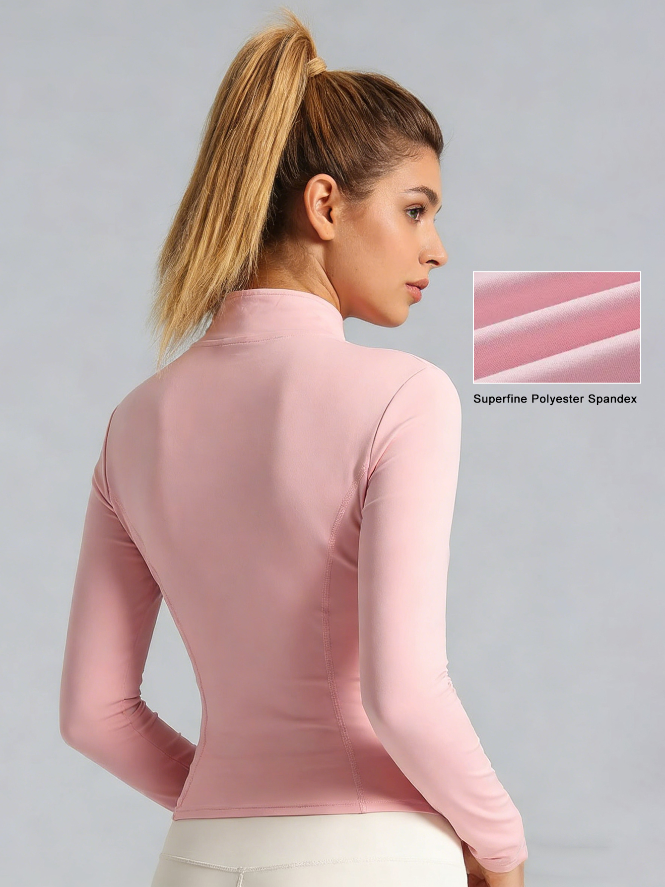 New Women Light pink Yoga Coat – Yoga Fitness Women Bewertung und Preis