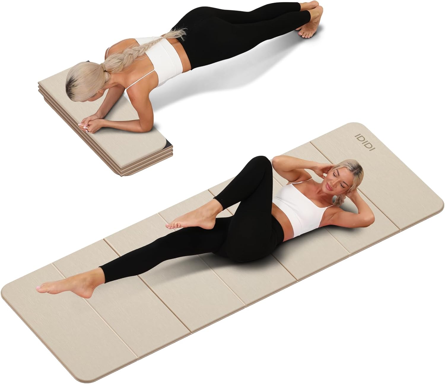 Foldable Yoga Mat Extra Thick  – Yoga Fitness Mat Bewertung und Preis