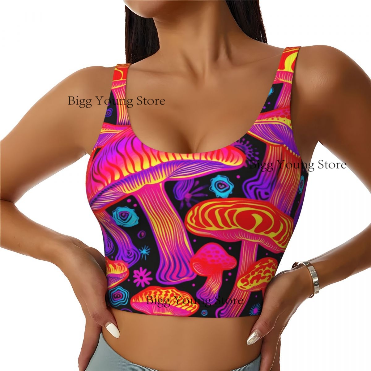 Group Mushrooms Basic Tops Wom – Yoga Fitness Group Bewertung und Preis