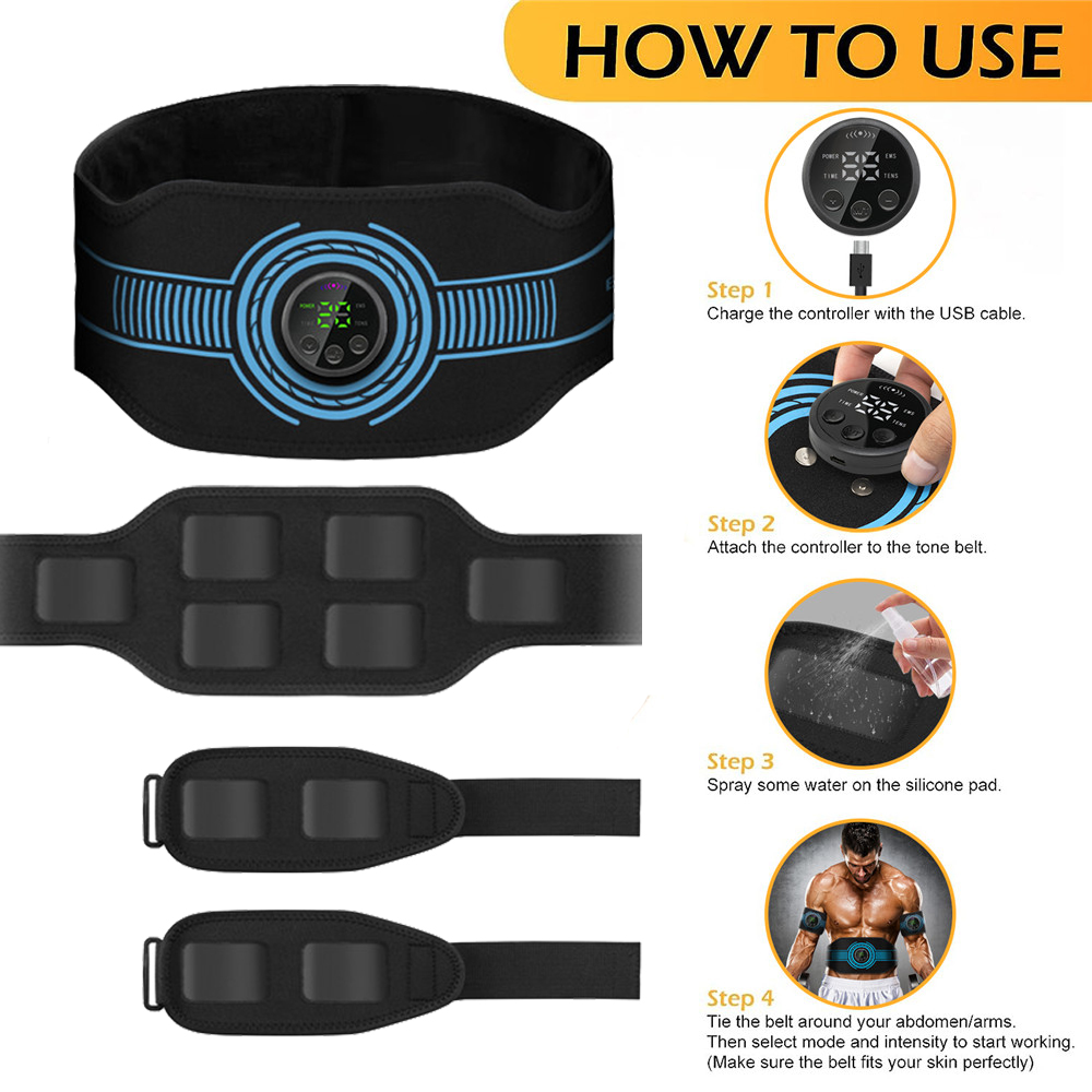 USB Rechargeable Abdominal Mus – Weight Lifting Belt Bewertung und Preis
