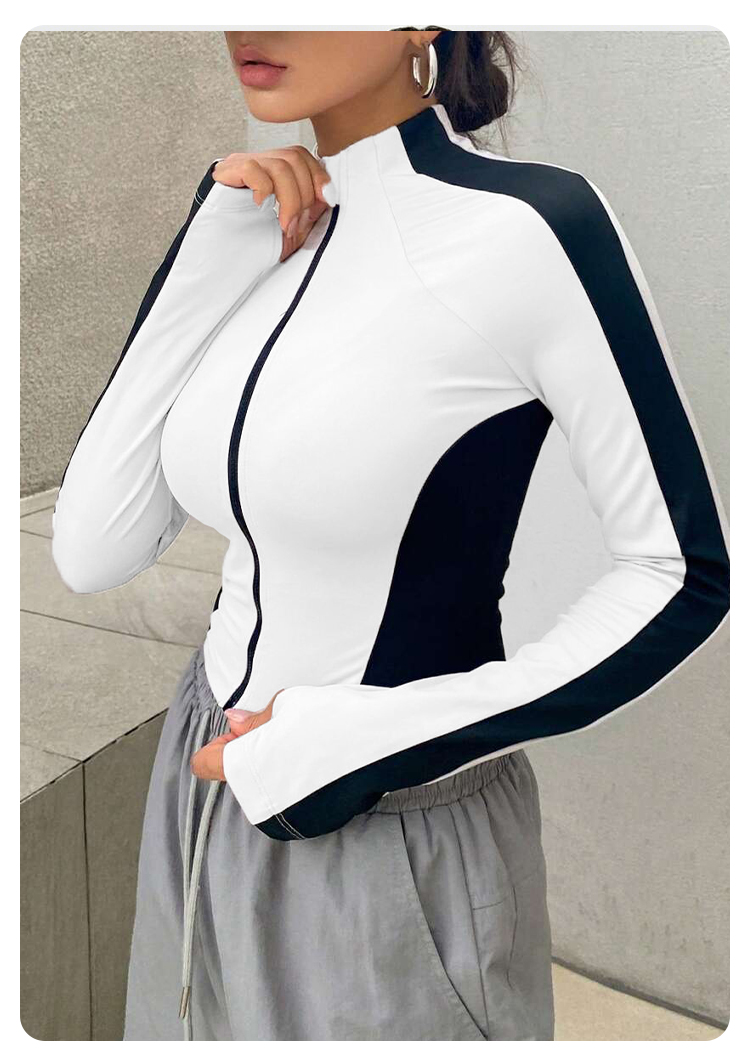 Yoga Clothes Stand Up Collar J – Yoga Fitness Women Bewertung und Preis