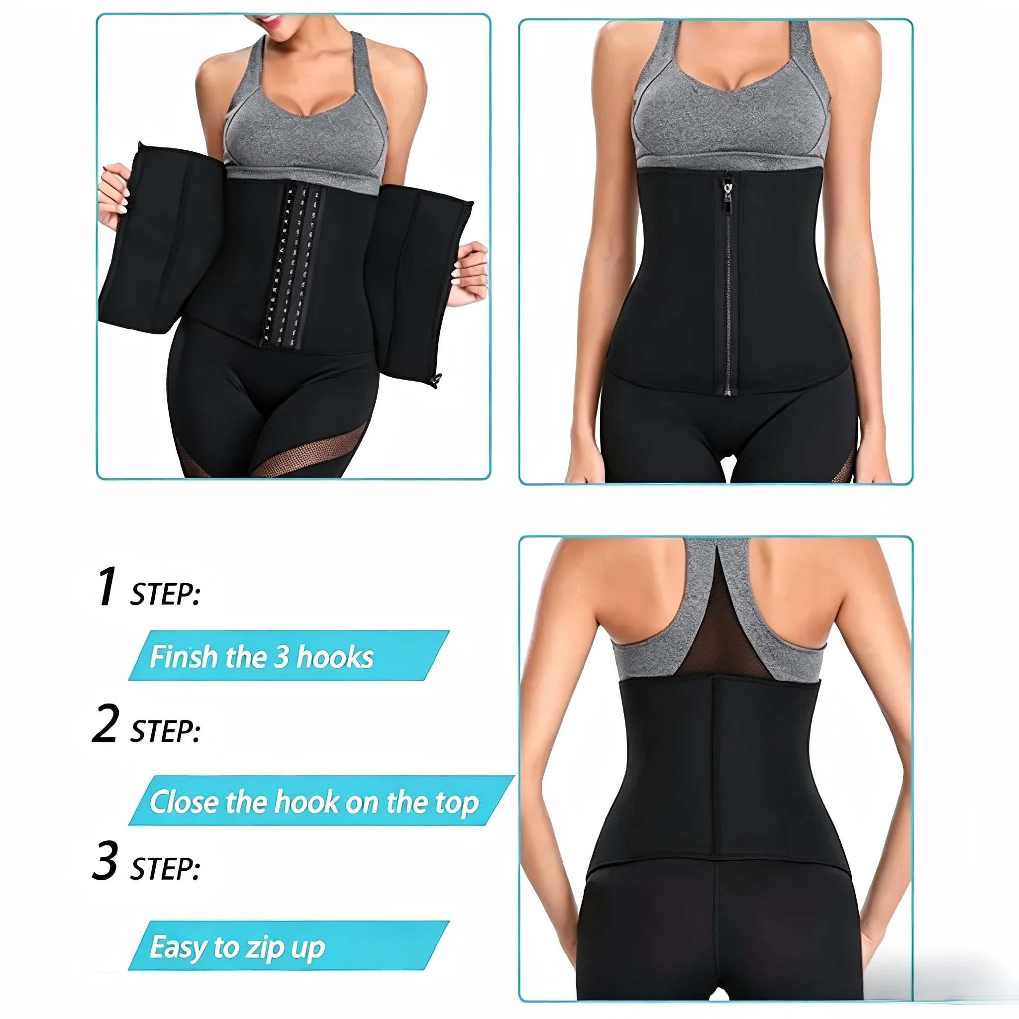 Neoprene Waist Trainer with Zi – Weight Lifting Belt Bewertung und Preis
