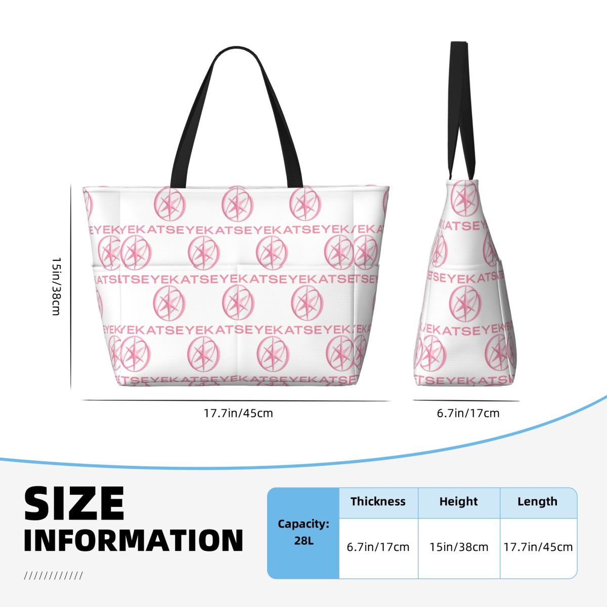 KATEYE Kpop Group Beach Tote B – Yoga Fitness Group Bewertung und Preis