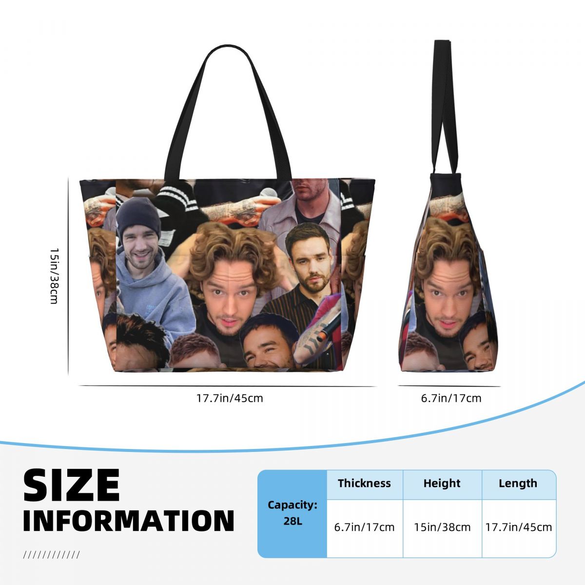 Liam Payne Photo Collage Beach – Yoga Fitness Gym Photos Bewertung und Preis