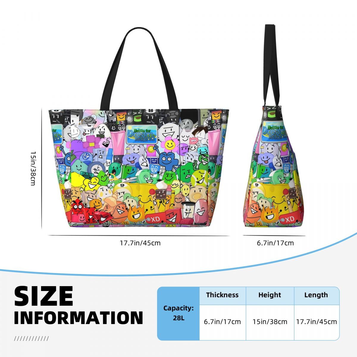 BFDI Group Picture Beach Tote  – Yoga Fitness Group Bewertung und Preis