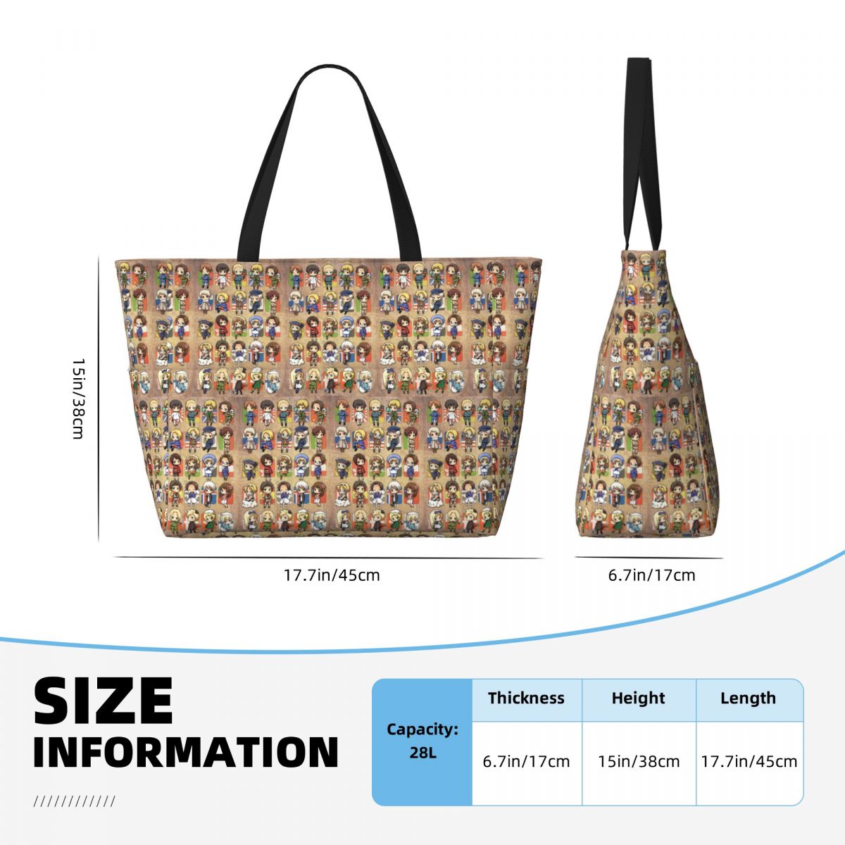 Hetalia Group Beach Tote Bag S – Yoga Fitness Group Bewertung und Preis
