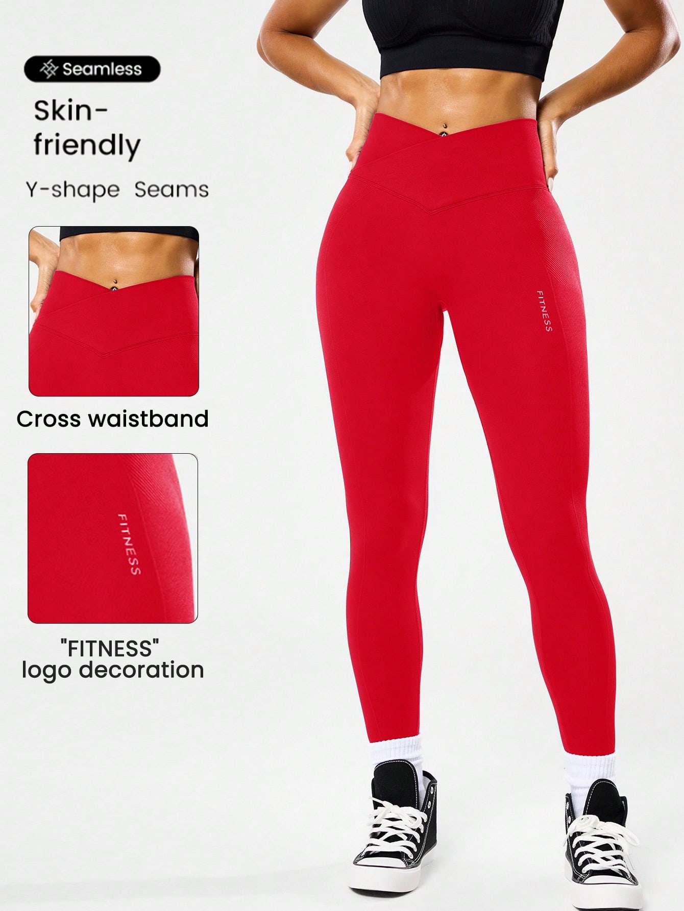 High-waisted seamless yoga leg – Yoga Fitness Pants Bewertung und Preis