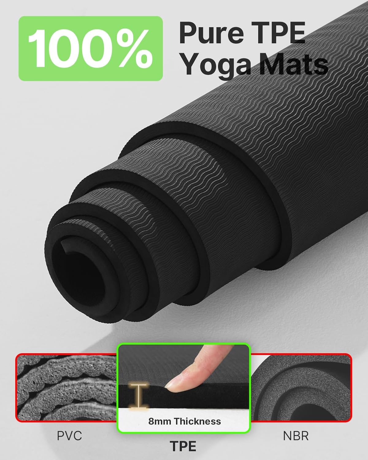 Large Yoga Mat 75x52x1/2in, Ex – Yoga Fitness Mat Bewertung und Preis