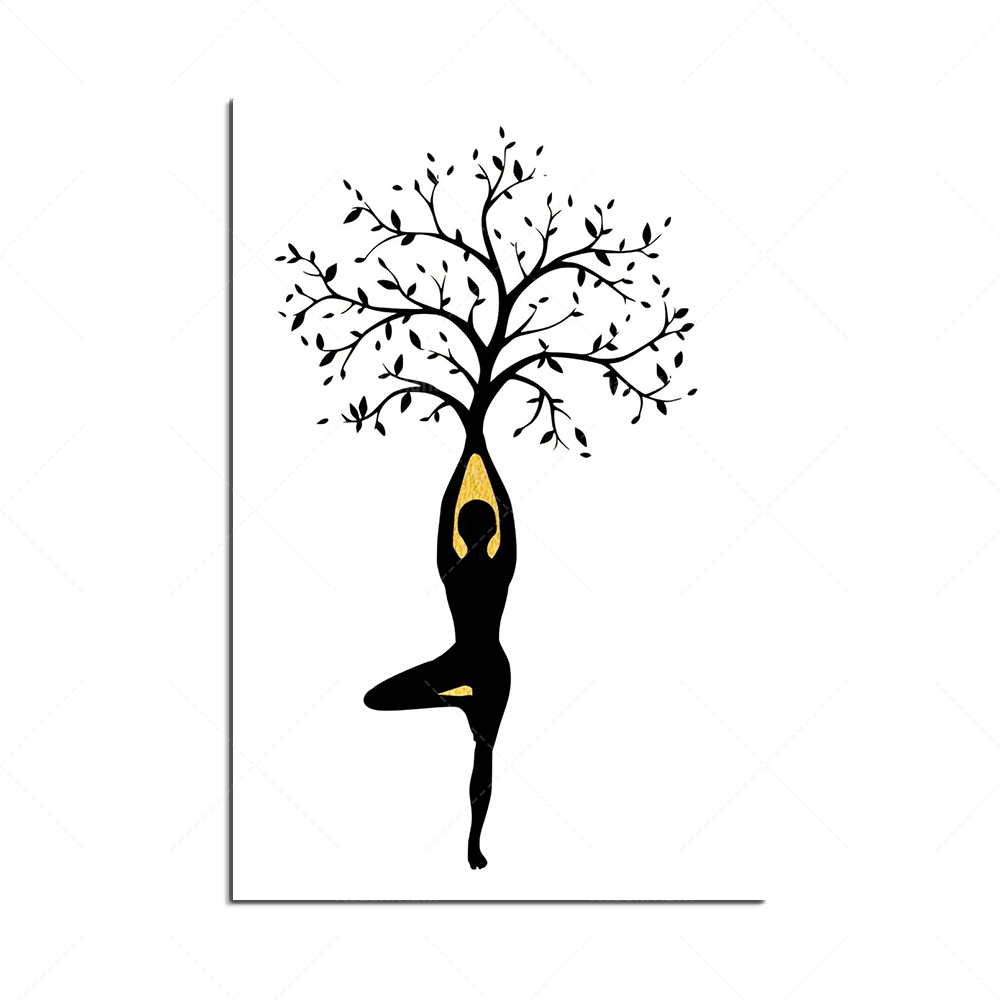 Yoga Poses Poster Meditation Z – Zen Yoga Fitness Bewertung und Preis