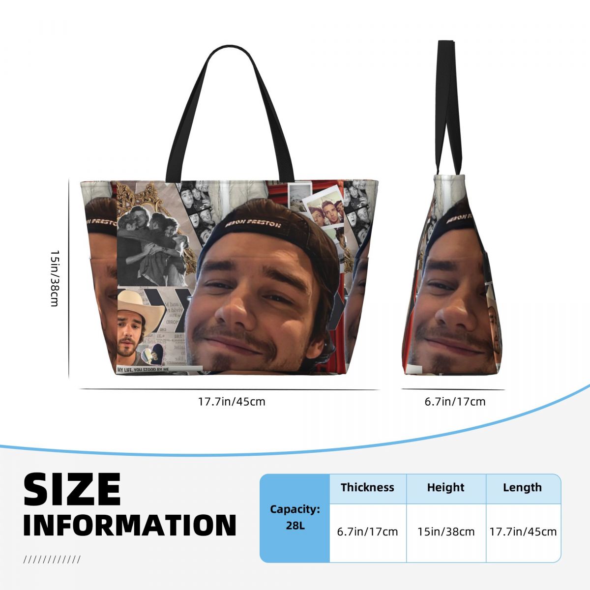 Liam Payne Photo Collage Beach – Yoga Fitness Gym Photos Bewertung und Preis