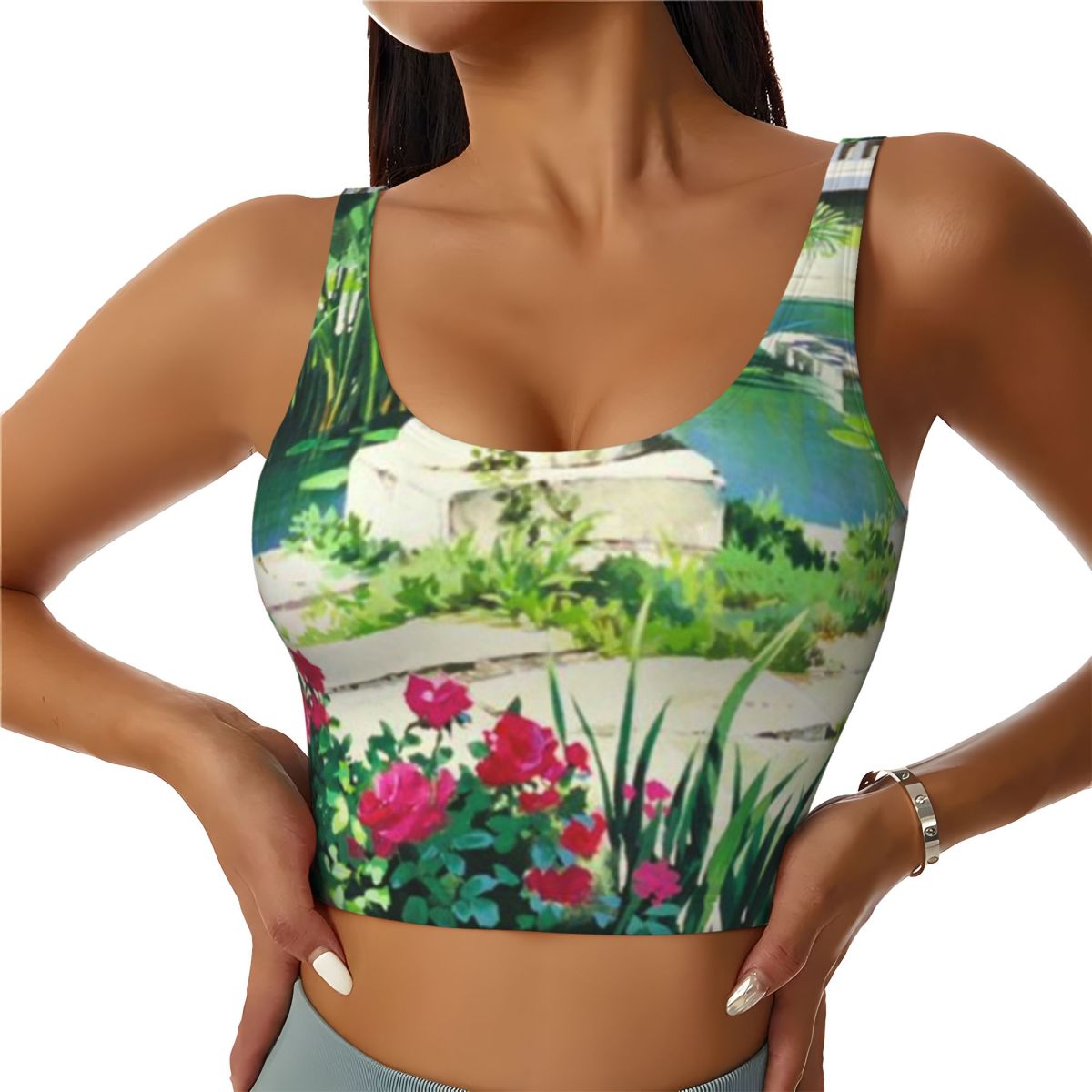 Color Block Yoga Top Anime Flo – Yoga Fitness Group Bewertung und Preis