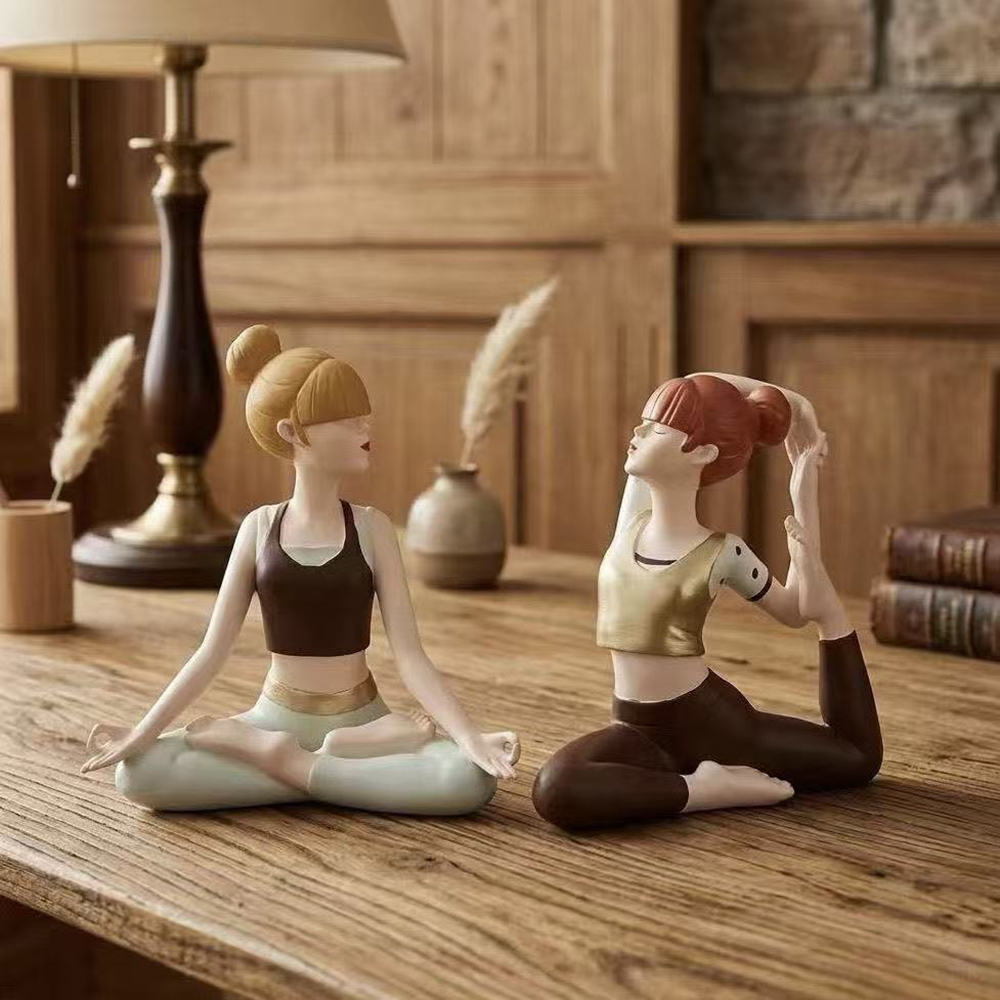 Yoga Girl Statue, Sandstone Te – Zen Yoga Fitness Bewertung und Preis